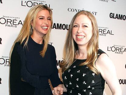 Ivanka Trump y Chelsea Clinton, en un evento en noviembre de 2014, en Nueva York.