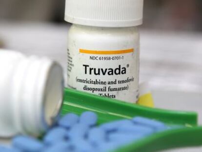 Pastilles de l'antiretroviral Truvada, utilitzat com a profilaxi del VIH.