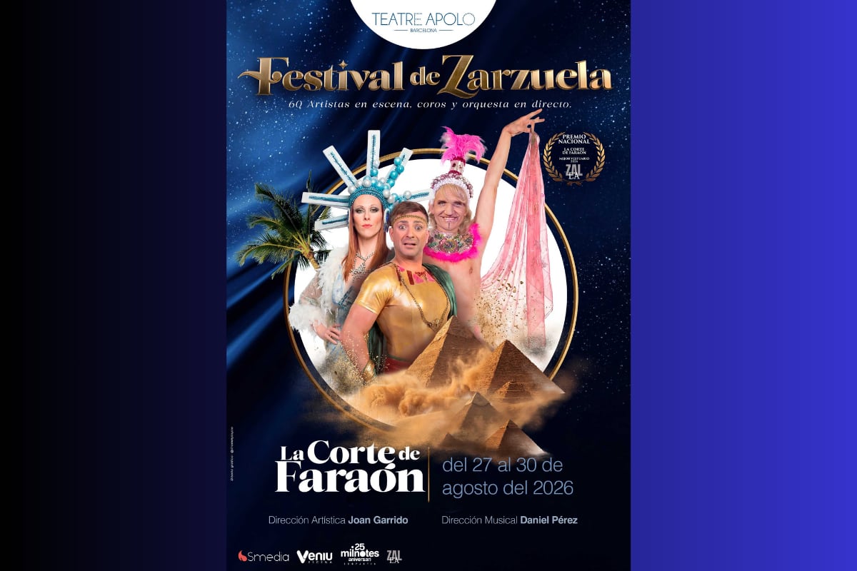 ‘Festival de Zarzuelas - La corte del Faraón’ en el Teatro Apolo