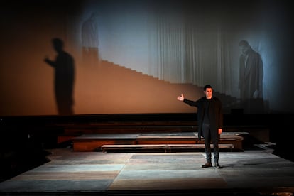 Guillem Balart, en una escena de 'Hamlet Aribau'.