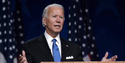 Joe Biden, el 20 de agosto en Wilmington (Delaware, EE UU).