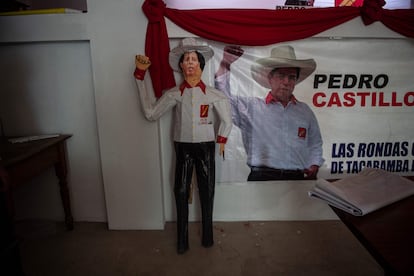 Candidato para elecciones en Perú Pedro Castillo