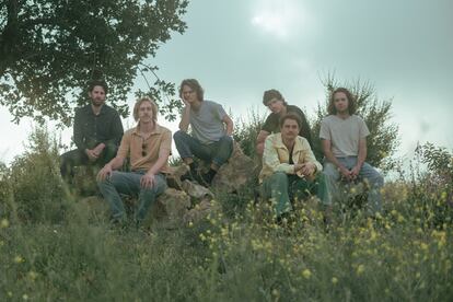 Retrato promocional de King Gizzard & The Lizard Wizard.