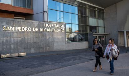 Hospital San Pedro de Alcántara, en Cáceres.