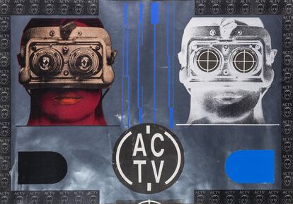 Cartel de ACTV, una de las discotecas de la Rut del Bakalao.