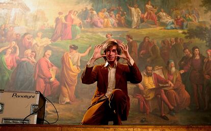 US film director Wes Anderson.