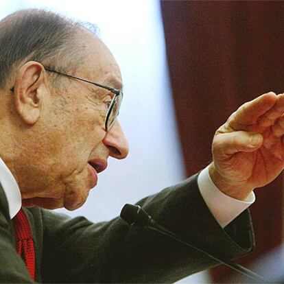 Alan Greenspan durante una intervención el pasado febrero.