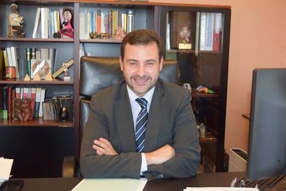 Jorge Jiménez, ahora exdirector de la Escuela Judicial, en una imagen de 2019.