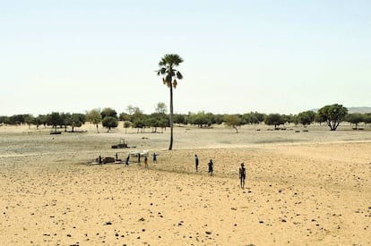 <b>Sahel.</b> Un paisaje desértico en esta región que une África del Norte con la zona subsahariana.