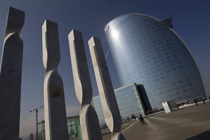 Hotel Vela, en la Playa de la Barceloneta.