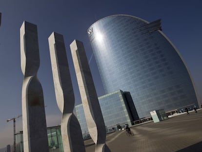 Hotel Vela, en la Playa de la Barceloneta.