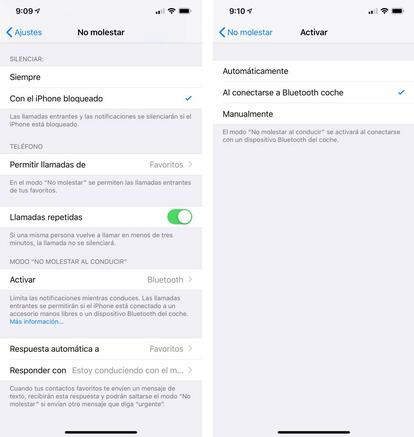 Bloquea notificaciones al conducir en tu iPhone.