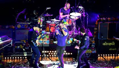 Un concert de Coldplay del febrer passat.