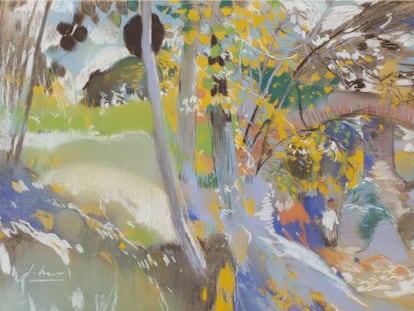 Una obra de Joaquim Mir que se puede ver en Artur Ramon.