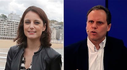 Andrea Levy y Daniel Lacalle, en una imagen de archivo.