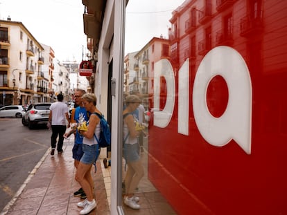 Tienda Dia en Ronda, Málaga.