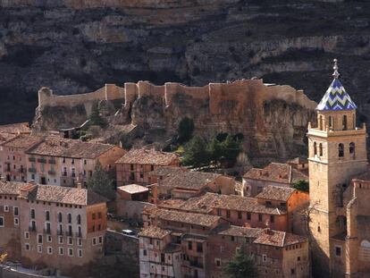 El casco urbano de Albarracín (Teruel), donde el jueves 8 de junio se celebró la Asamblea Internacional de la Federación de los Pueblos Más Bonitos del Mundo.