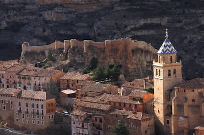 El casco urbano de Albarracín (Teruel), donde el jueves 8 de junio se celebró la Asamblea Internacional de la Federación de los Pueblos Más Bonitos del Mundo.