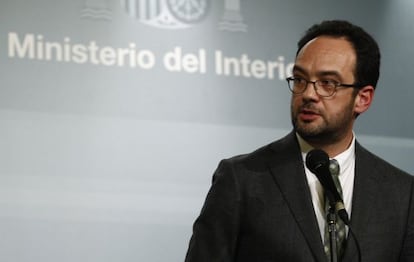 Antonio Hernando, portavoz del PSOE en el Congreso, la pasada semana.