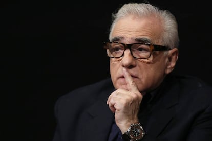 Martin Scorsese en octubre de 2015 en una presentación en París (Francia).