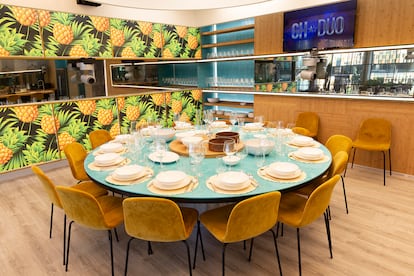 Comedor de la edición de 'Gran Hermano DUO' de 2019.
