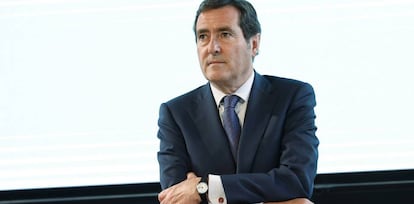  Antonio Garamendi, presidente de CEOE. 