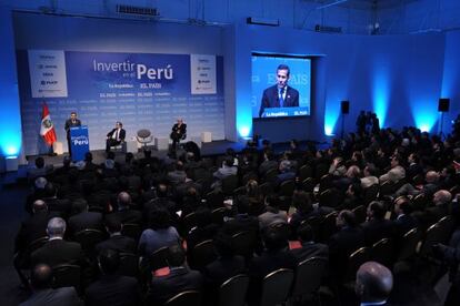 El presidente Ollanta Humala interviene en el foro Invertir en Perú