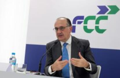 Juan B&eacute;jar, consejero delegado de FCC.