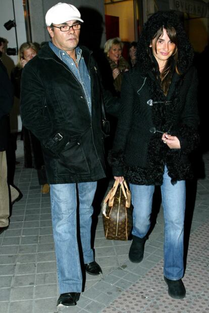 Penélope Cruz y su padre, Eduardo, en una imagen de 2007