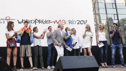 The 'pregón', which officially kicked off World Pride Madrid 2017 on Wednesday.