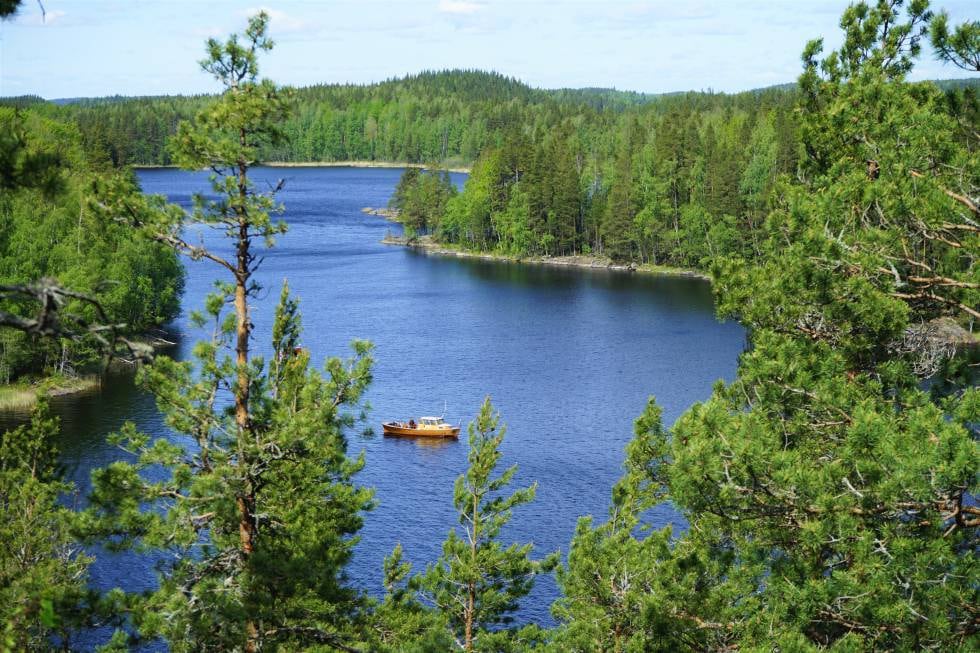 Parque Nacional Linnansaari, en Finlandia.