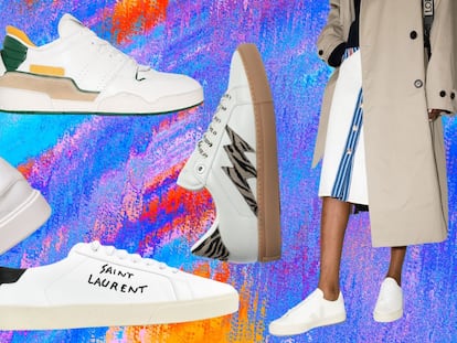 Las clásicas zapatillas blancas: el calzado definitivo en el que invertir este otoño