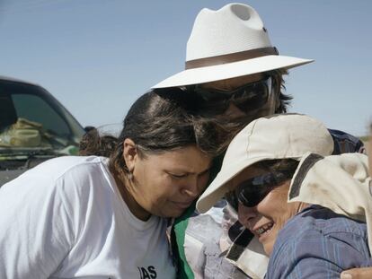 Las Rastreadoras de El Fuerte, en una imagen del documental ‘Te nombré en el silencio’.