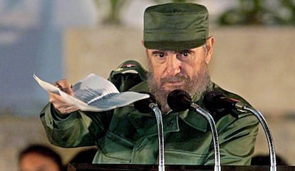 Fidel Castro, em um discurso em 1999.