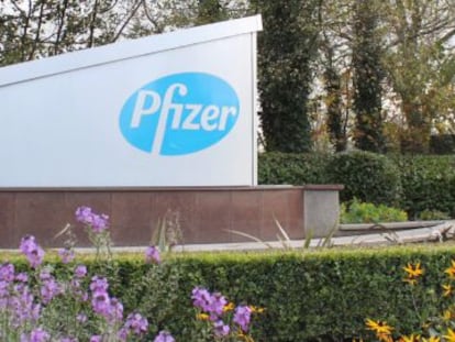 Oficinas de Pfizer en Irlanda.