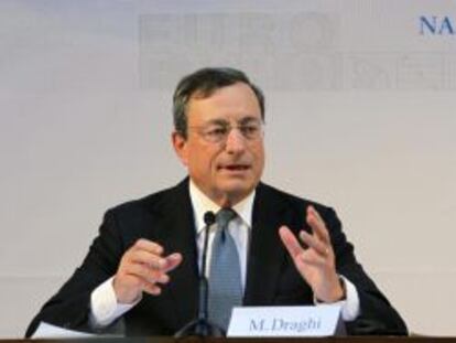 El presidente del Banco Central Europeo (BCE), el italiano Mario Draghi.