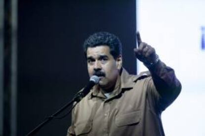 En la imagen, el presidente venezolano, Nicolás Maduro. EFE/Archivo
