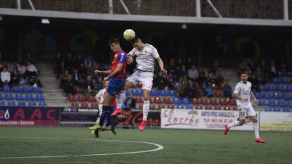 Partido de Segunda B entre Langreo y Castilla.