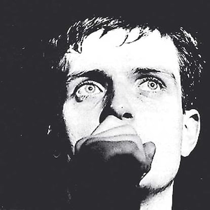 Ian Curtis, cantante de Joy Division.