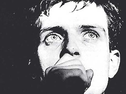 Ian Curtis, cantante de Joy Division.
