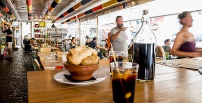 Bar La Monroe, en la Filmoteca de Catalunya (Barcelona).