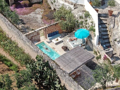 Una de las villas de la Masseria Torre Coccaro, en la localidad de Bríndisi.