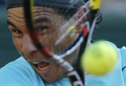 Nadal, en el partido ante Ferrer