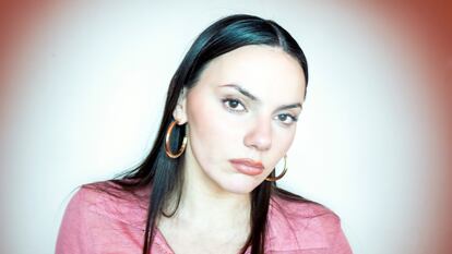 Dafne Keen, actriz de la nueva serie 'Star Wars: The Acolyte', fotografiada el pasado viernes en Madrid.