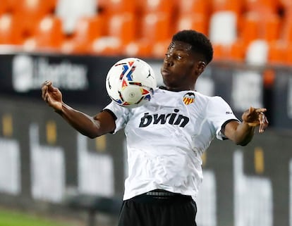 Yunus Musah, ante el Real Madrid la pasada jornada