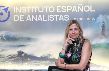 Lola Solana, presidenta del Instituto Español de Analistas.  Pablo Monge