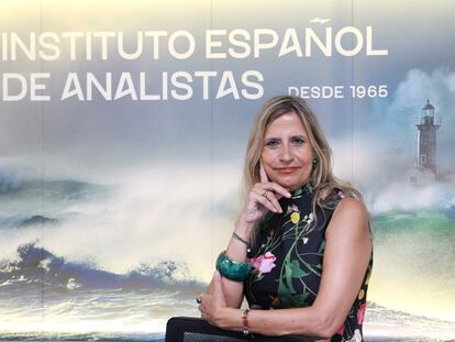 Lola Solana, presidenta del Instituto Español de Analistas.  Pablo Monge