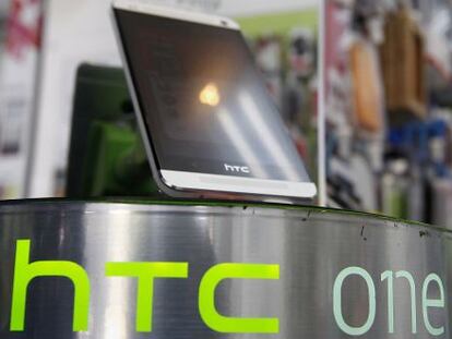 Uno de los smartphones de la multinacional taiwanesa HTC