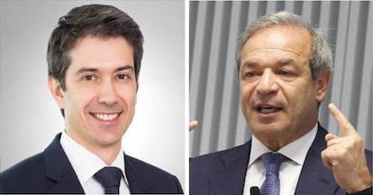 Juan Santamaría, nuevo CEO de Cimic, y Marcelino Fernández Verdes, CEO de ACS y presidente de Cimic.