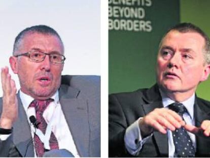 Enrique Cueto, presidente de Latam, y Willie Walsh, consejero delegado de IAG.